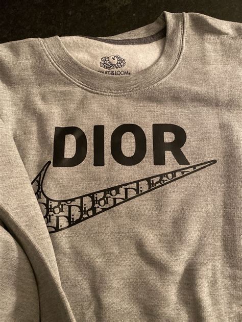 nike dior crewneck